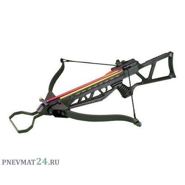 Арбалет рекурсивный Man Kung MK-180 R (складные плечи, черный)